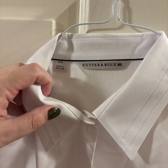 ETSU Buccaneers Cutter & Buck Women's Long Sleeve Dress Shirt ~ Medium/Tennessee - Picture 6 of 7